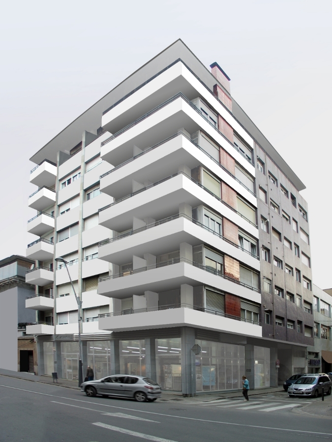 Proyecto de reforma de fachada, Girona