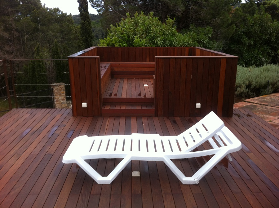 Proyecto de reforma de terrazas exteriores en chalet - despues