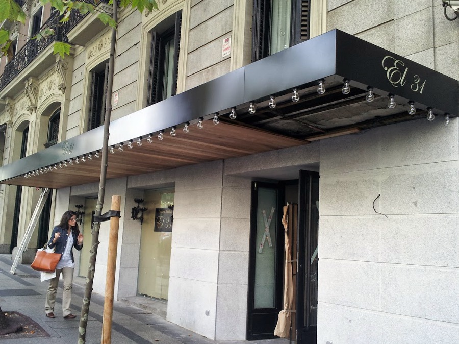 Proyecto de Reparación de Marquesina