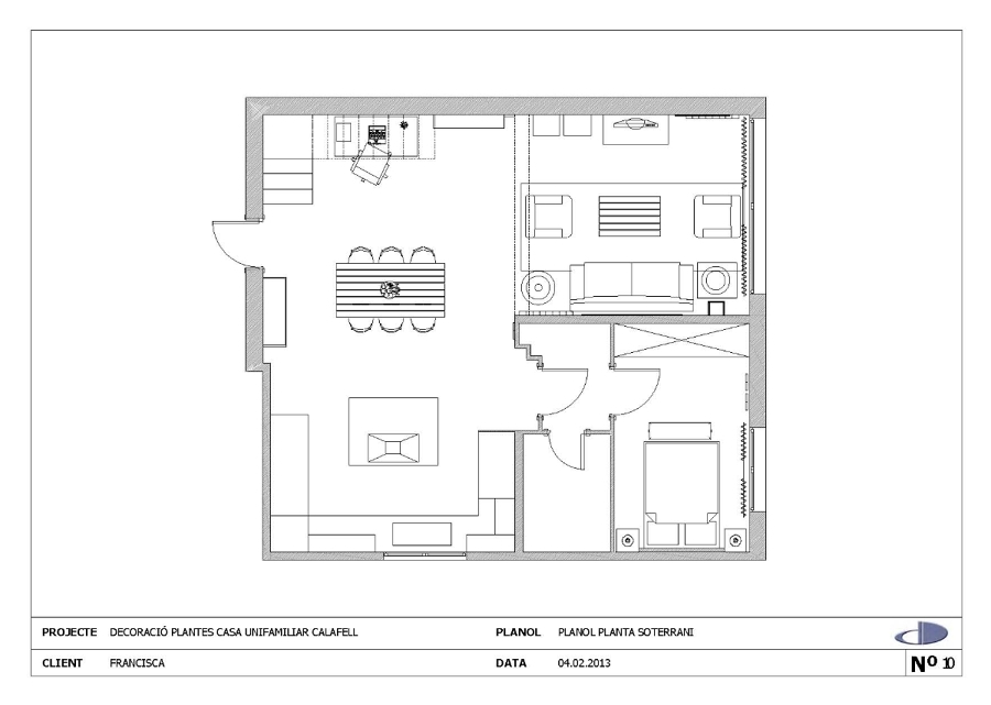 Proyecto decoración casa en Calafell