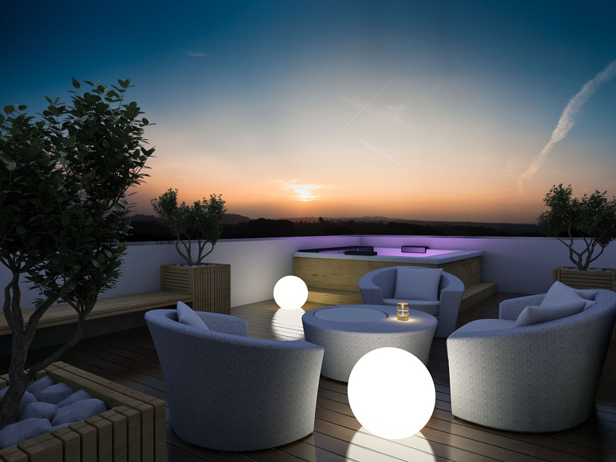 proyecto exteriores ático 