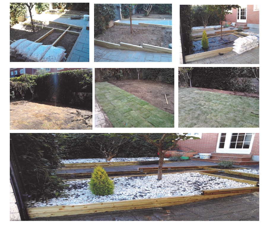 Proyecto diseño y construcción jardín