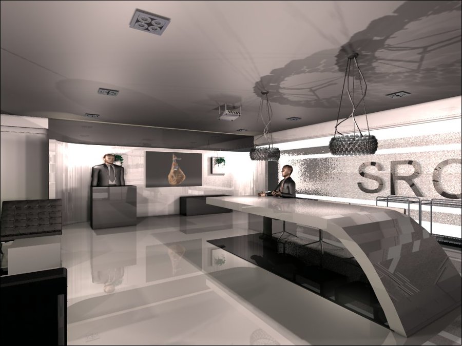 Proyecto Oficina zona reunión