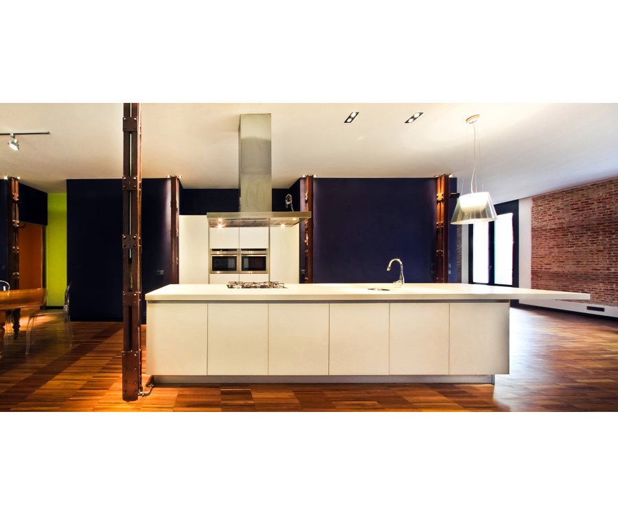 Proyecto reforma vivienda loft de 165m2