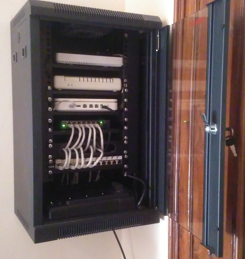 Gabinete para red LAN