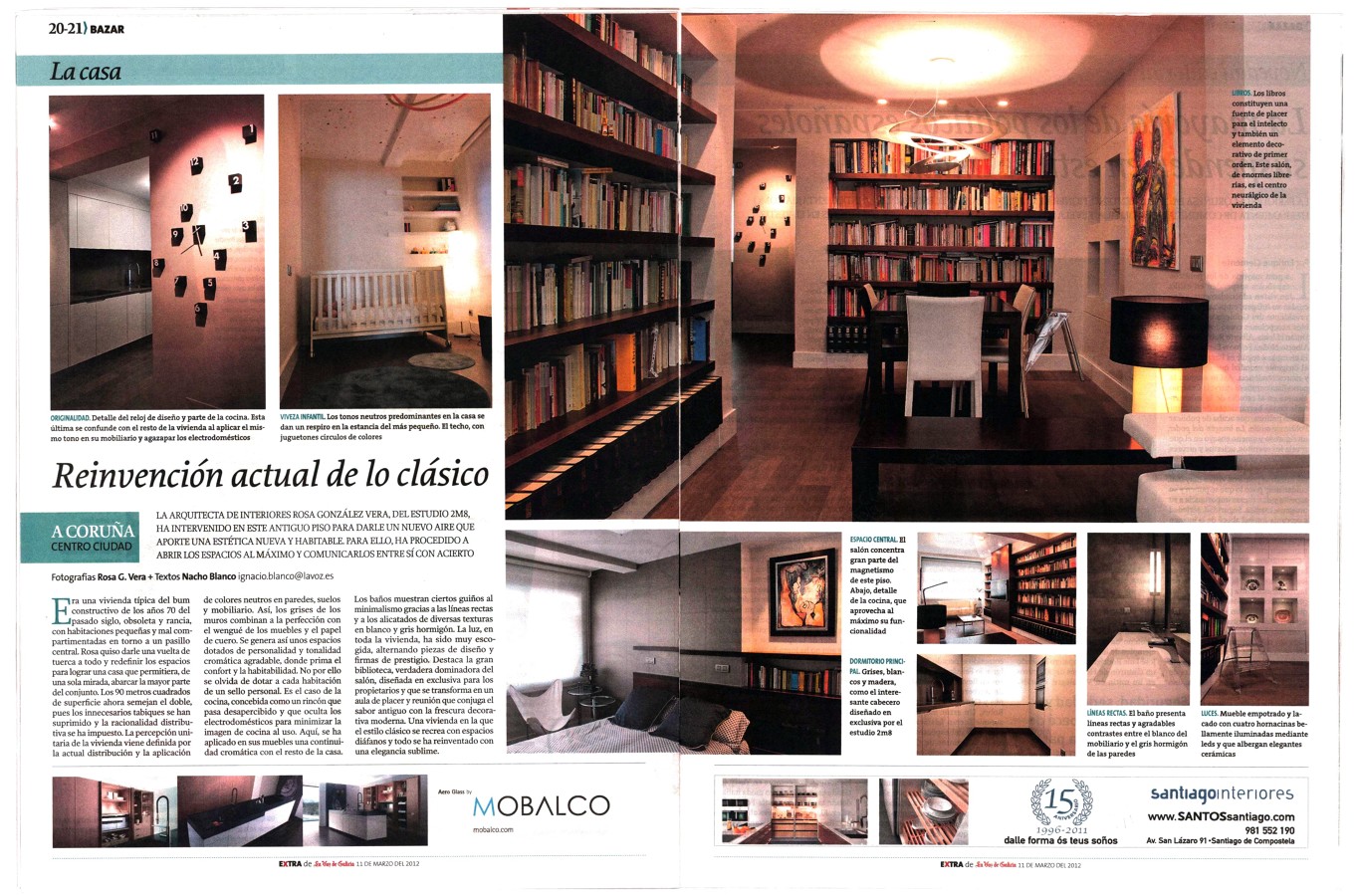 publicación Extra,"LA CASA", La voz de Galicia