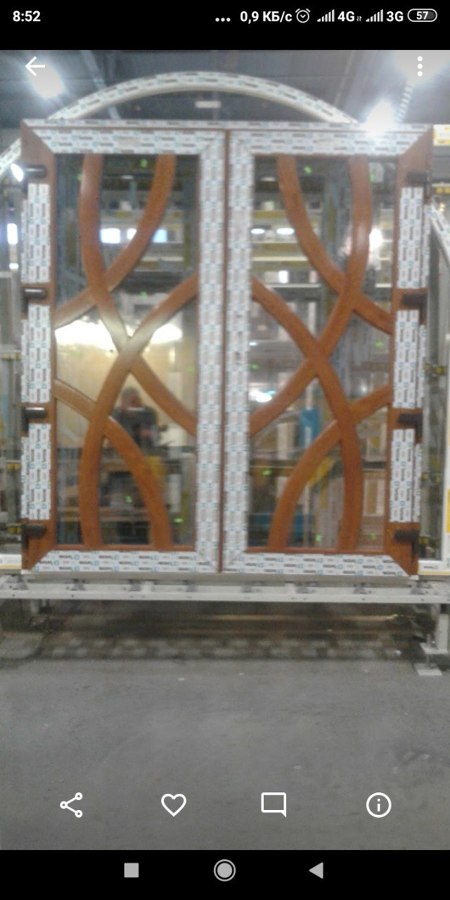 Puerta de dos hojas