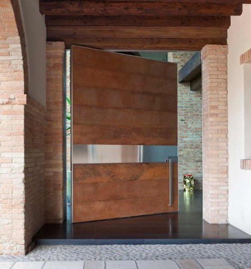 Puerta acorazada de diseño y de alta gama, Oikos