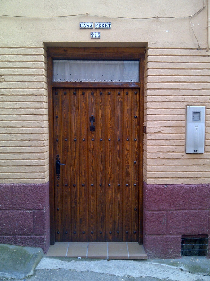 PUERTA CALLE  CON FIJO SUPERIOR