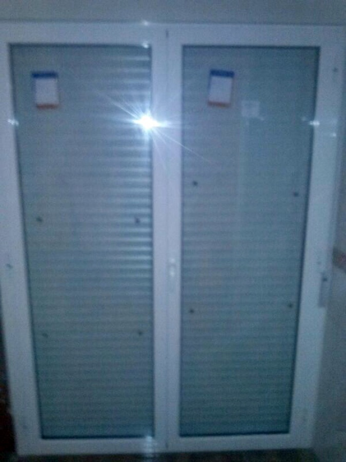 Puerta corredera de aluminio