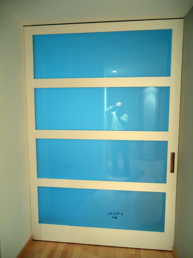 PUERTA CORRERIZA CRISTALERA A MEDIDA