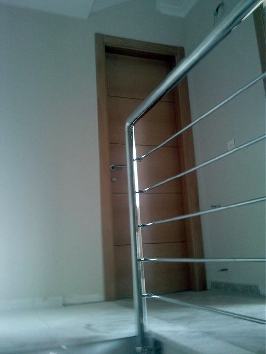 Puerta de haya vaporizada