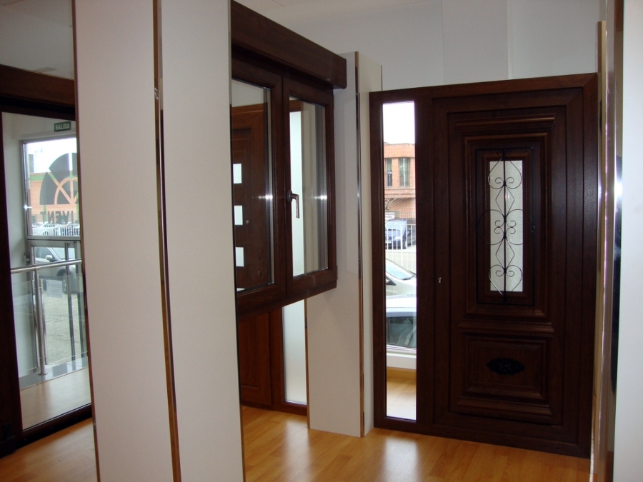 Puerta de seguridad diseño Rústica