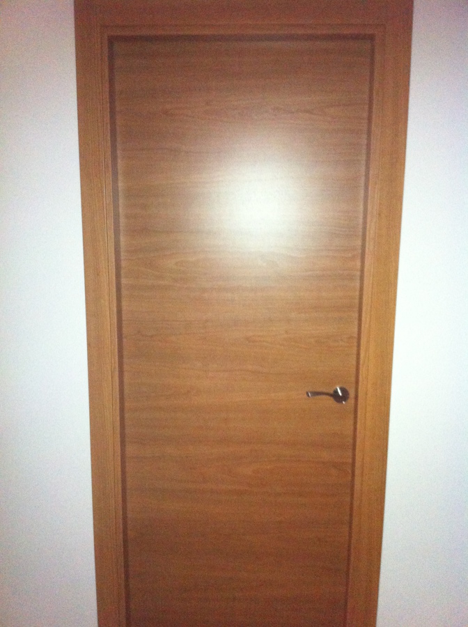 puerta interior de teka