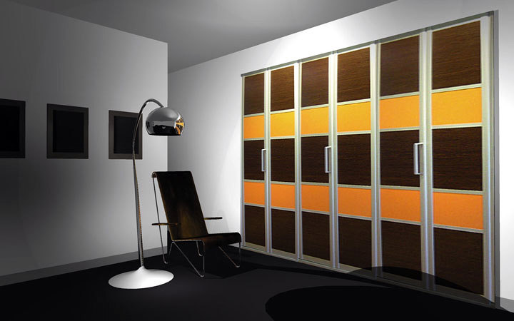 puerta panel japones