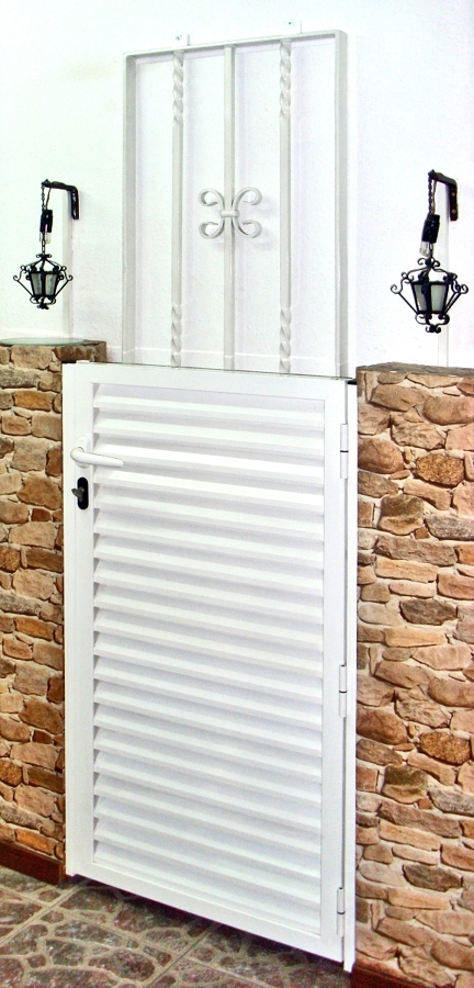 Puerta y verja
