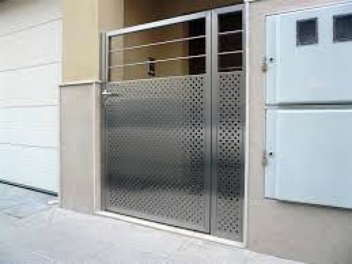 puertas acero inoxidable