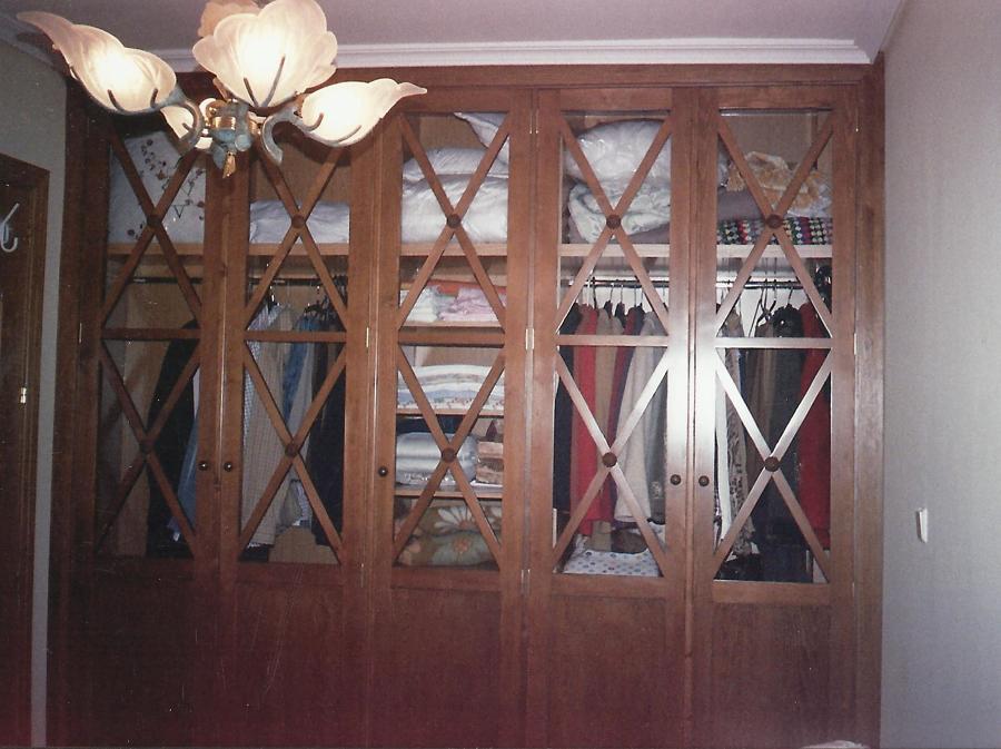 Puertas armario vestidor