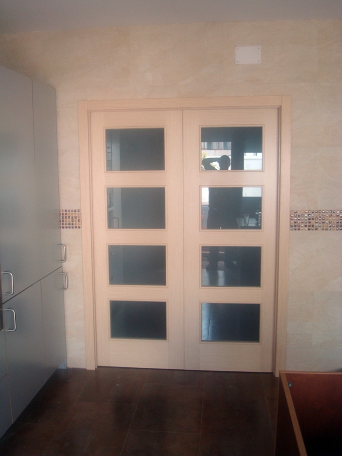 Puertas de interior en roble decapé