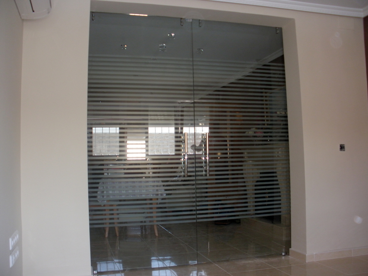 Puertas de paso decoradas