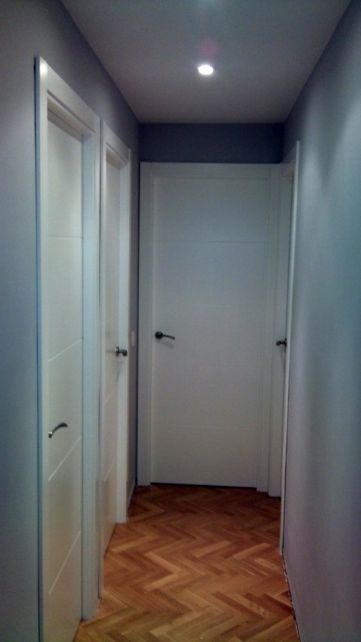 Puertas de paso lacadas