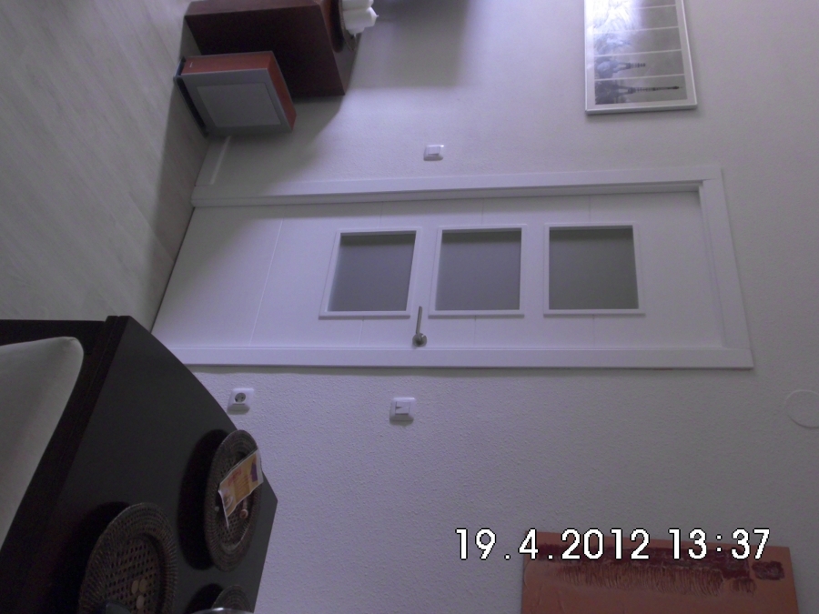 puertas de paso lacado blanca.