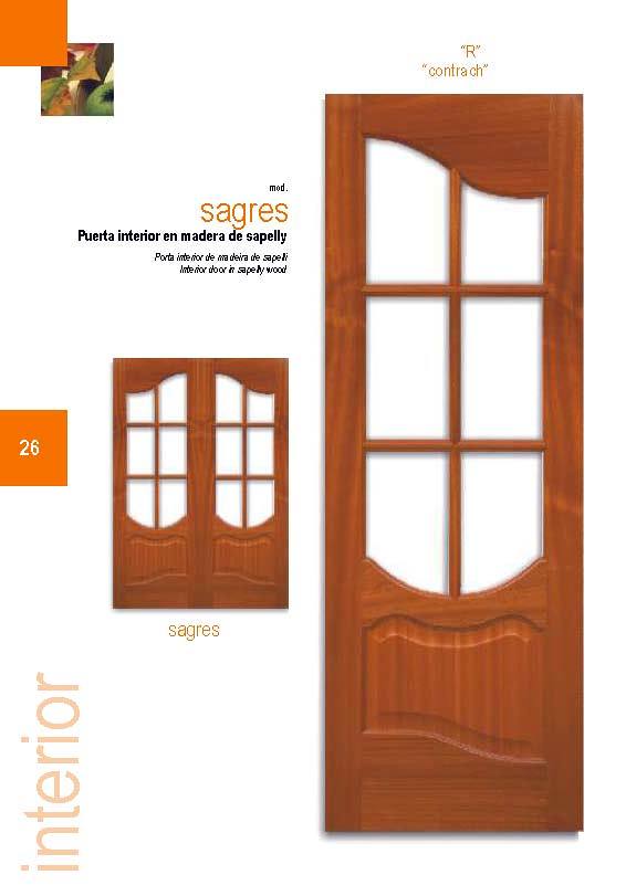 PUERTAS INTERIORES MOLDURADAS