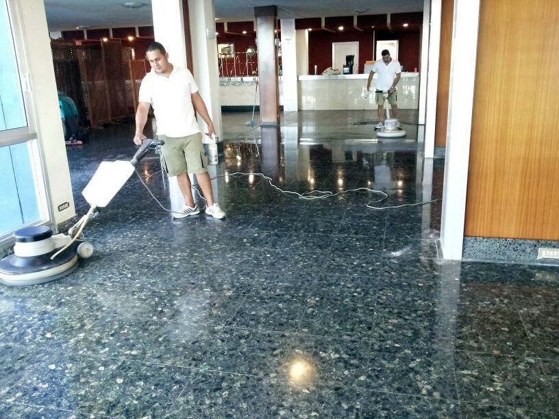 Pulido , abrillantado y cristalizado de suelo