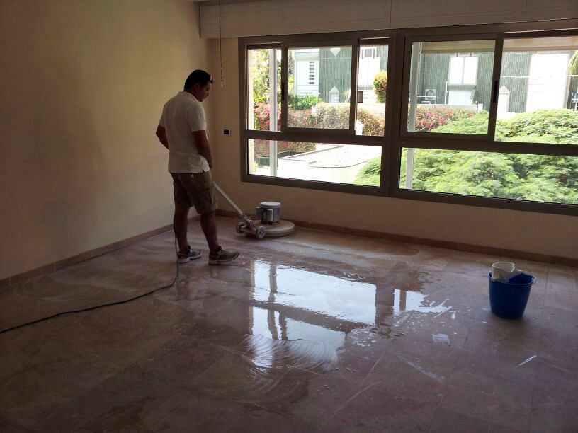 Pulido , abrillantado y cristalizado de suelo