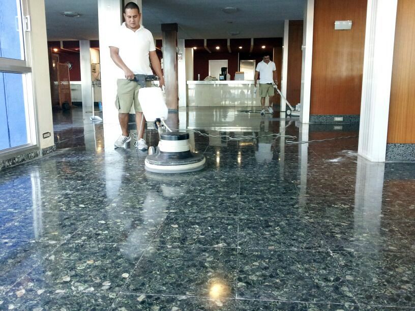 Pulido , abrillantado y cristalizado de suelo