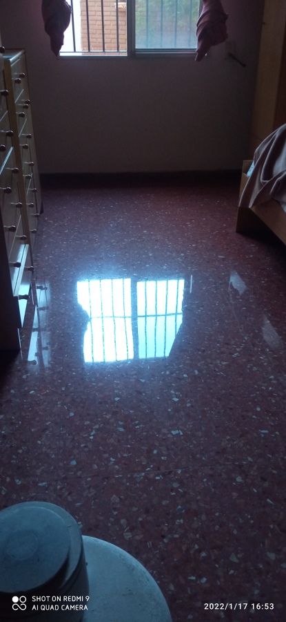 Pulido de terrazo despues