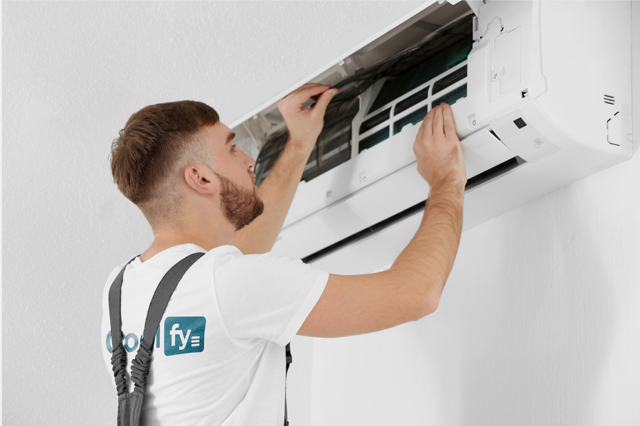 Instalación aire acondicionado split