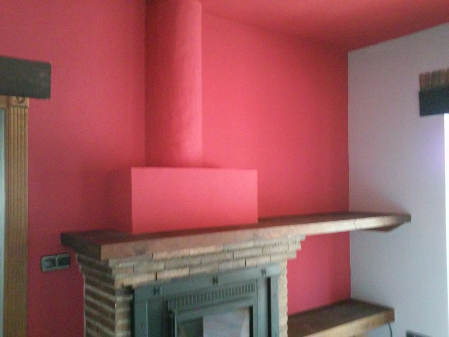 Quitar gotele y pintar liso