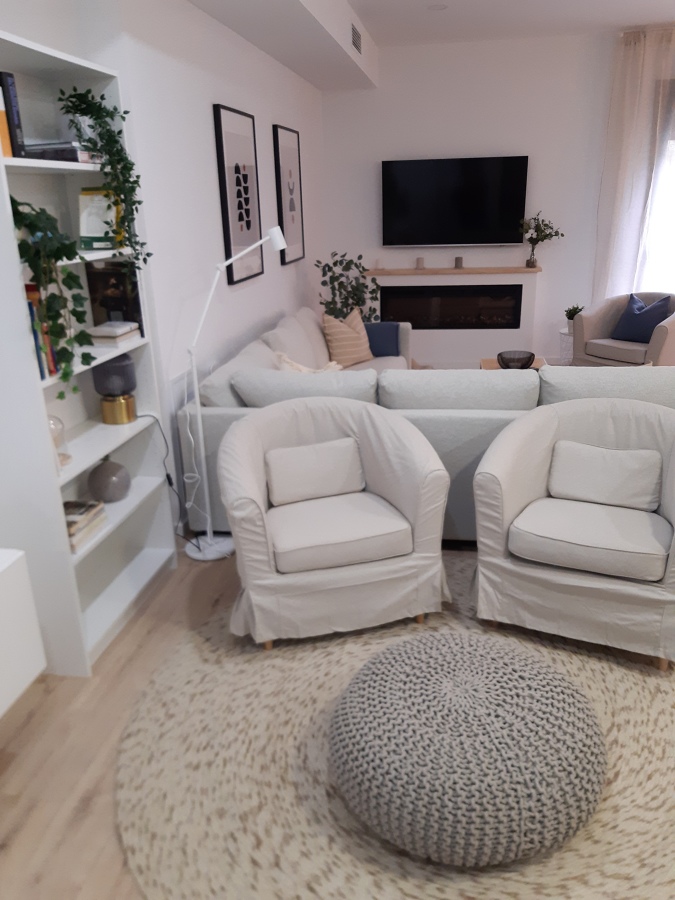 Salón y zona de lectura