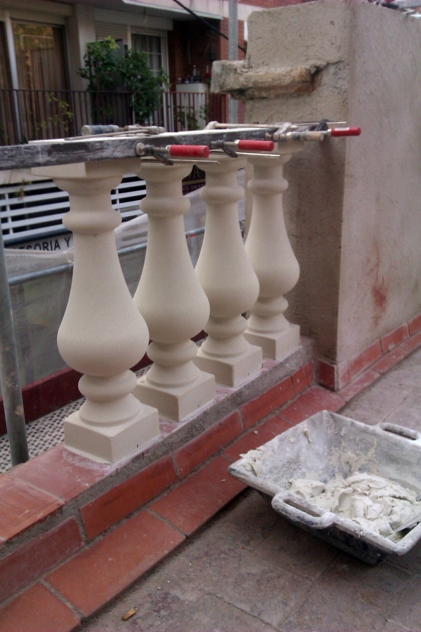 Realización de balaustrada 2