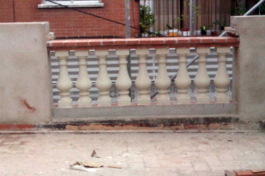 Realización de balaustrada 3