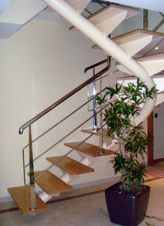 Realización de escalera en duplex