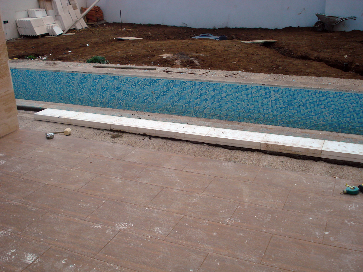 Realización de piscina