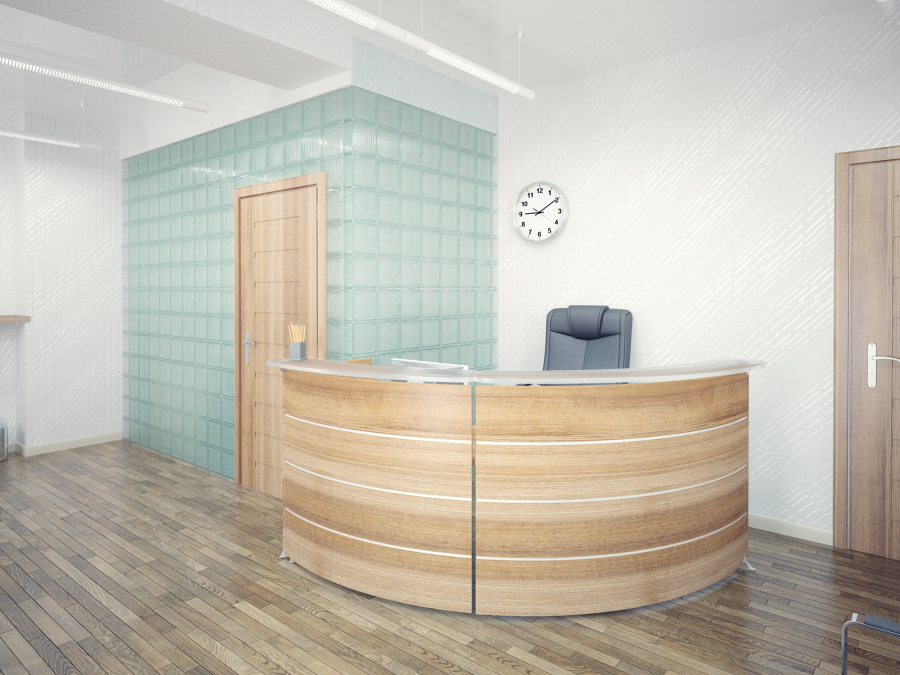 Recepción cristal