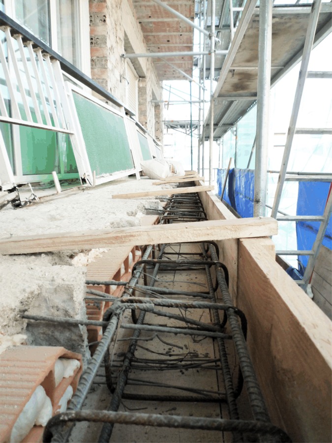 Reconstrucción de forjado