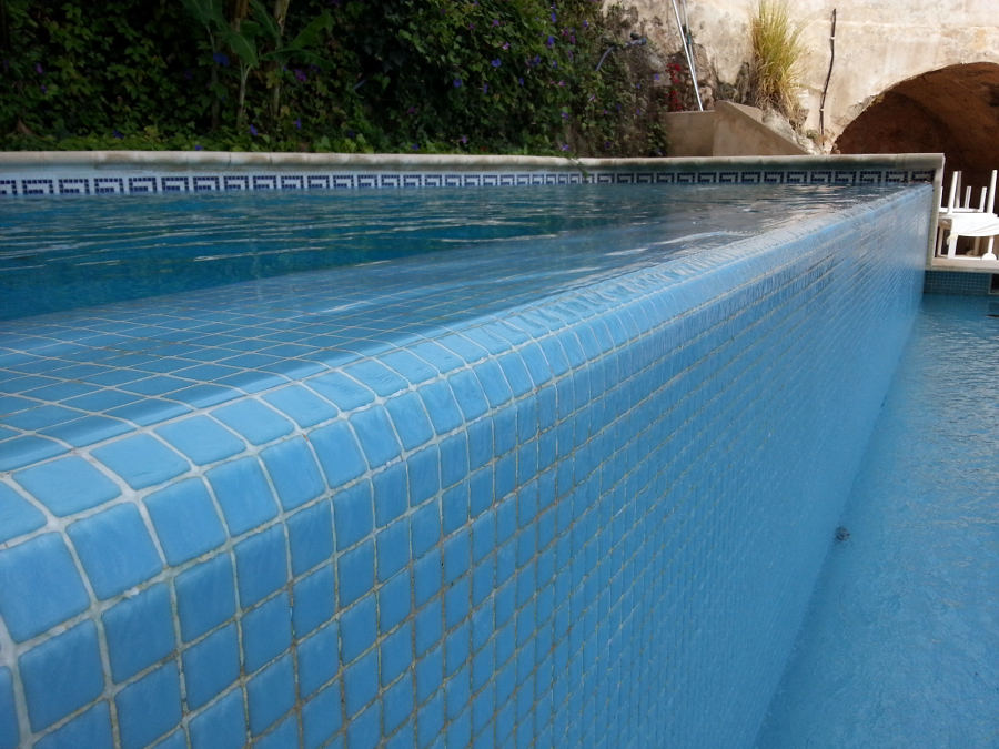 Reconstrucción de piscina