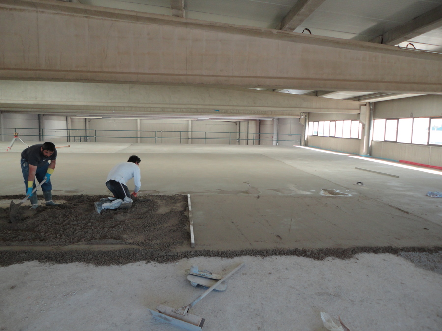 RECRECIDO DE SOPORTE CON MORTERO DE CEMENTO