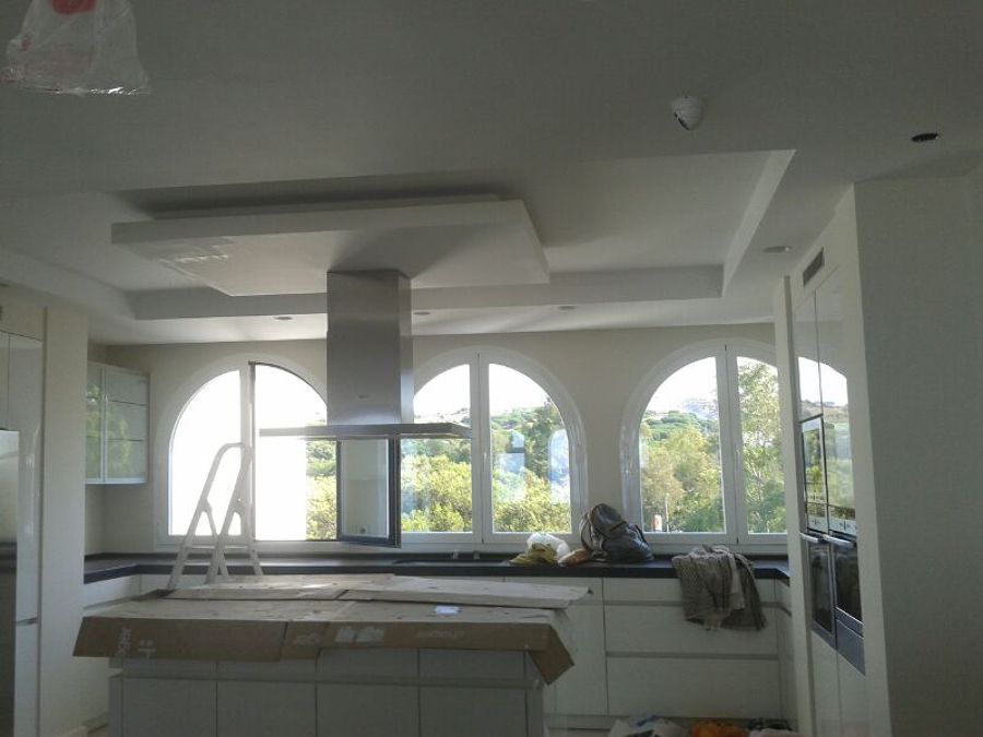 recrecidos de pladur en techos