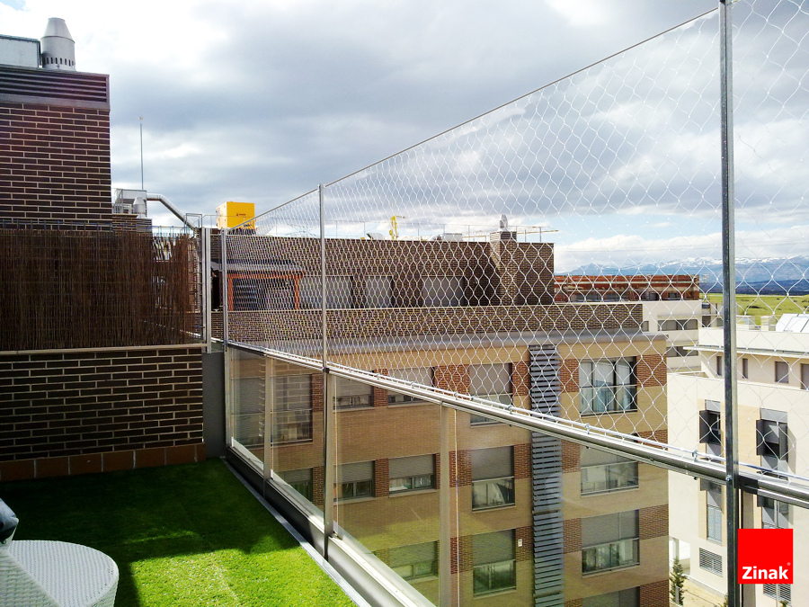 Redes de proteccion para Aticos