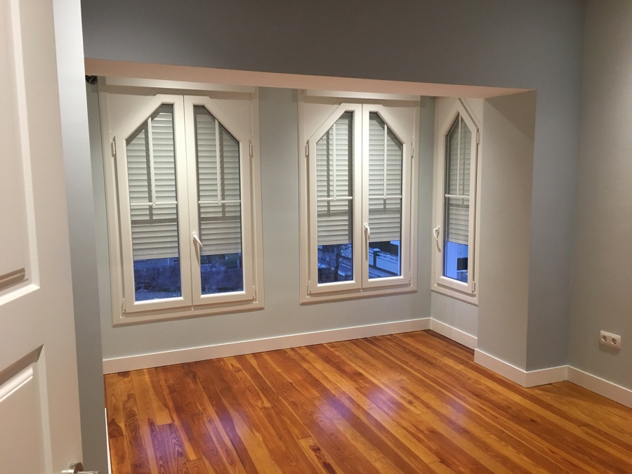 Ventanas de pvc con corte especial