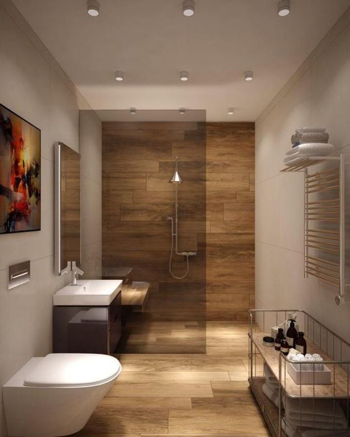 Baño de estilo moderno