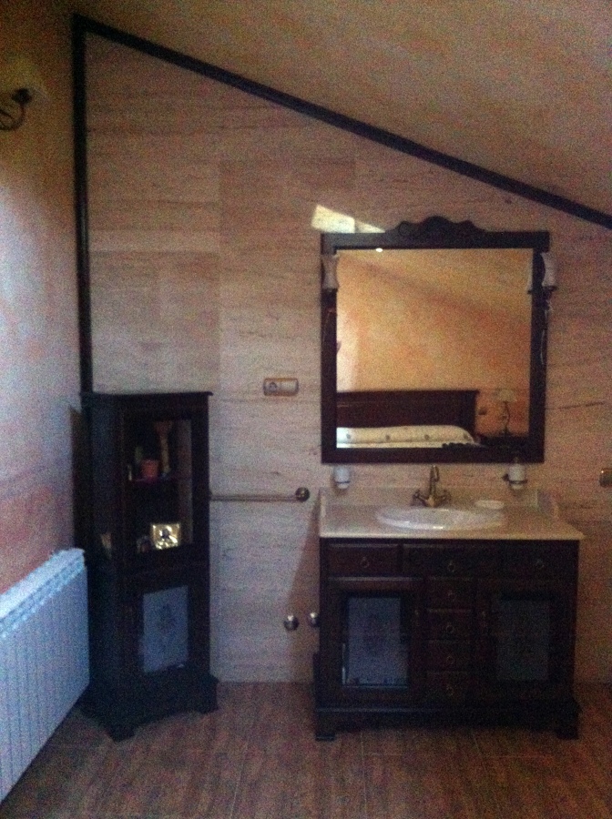 Reforma buardilla chalet rustico