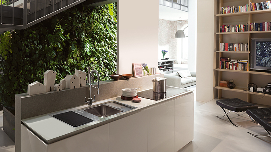 Reforma Cocina con electrodomésticos Franke