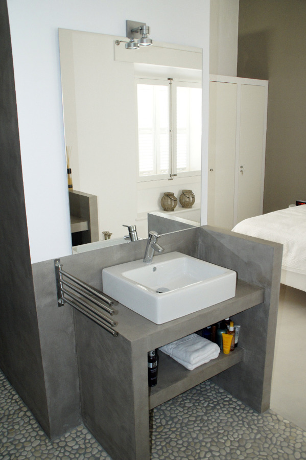 reforma con microcemento