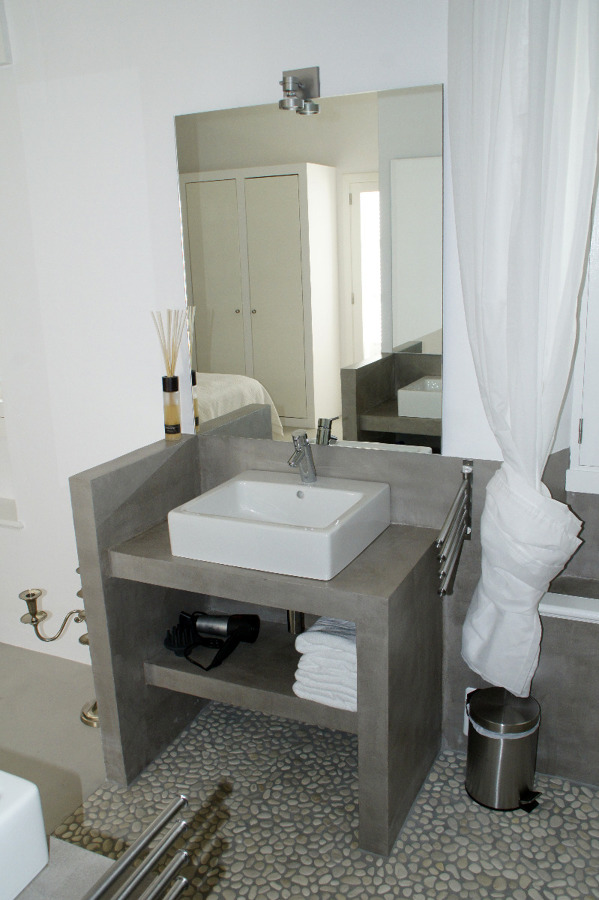 reforma con microcemento